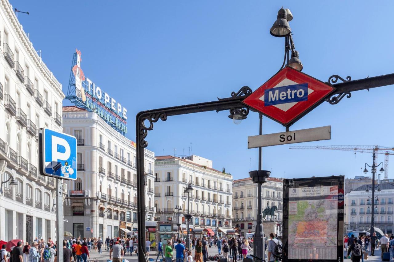 Ferienwohnung Luxury Belmont Puerta Del Sol Madrid Exterior foto